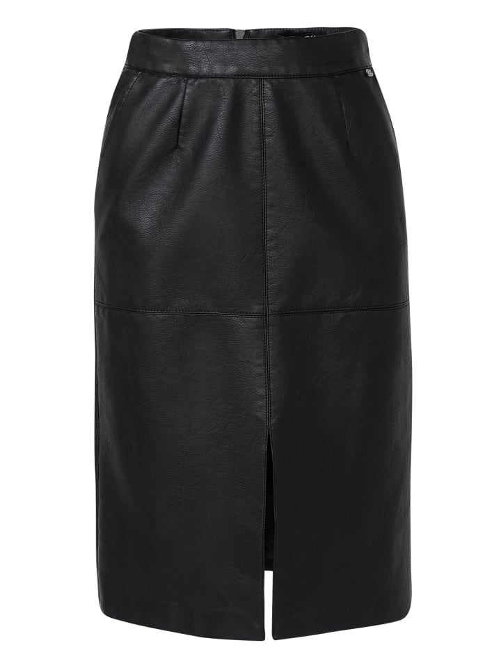 Юбка миди из искусственной кожи ЧЕРНОГО цвета KOROSHI
Юбка миди из искусственной кожи ЧЕРНОГО цвета KOROSHI