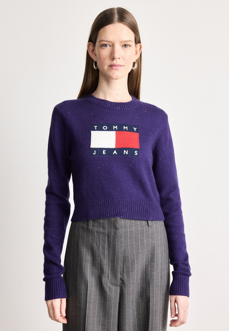 Джемпер Tommy Jeans SPARKLE FLAG SWEATER , Nocturnal Purple/Dark Purple
Джемпер Tommy Jeans SPARKLE FLAG SWEATER , Nocturnal Purple/Dark Purple