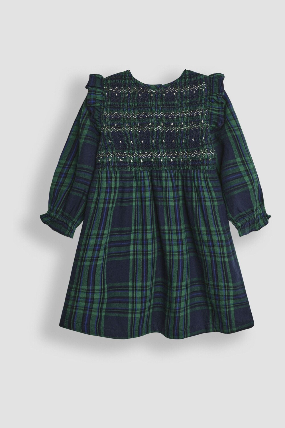 Платье в сборку из тартана Jojo Maman Bébé, зеленый
Платье в сборку из тартана Jojo Maman Bébé, зеленый