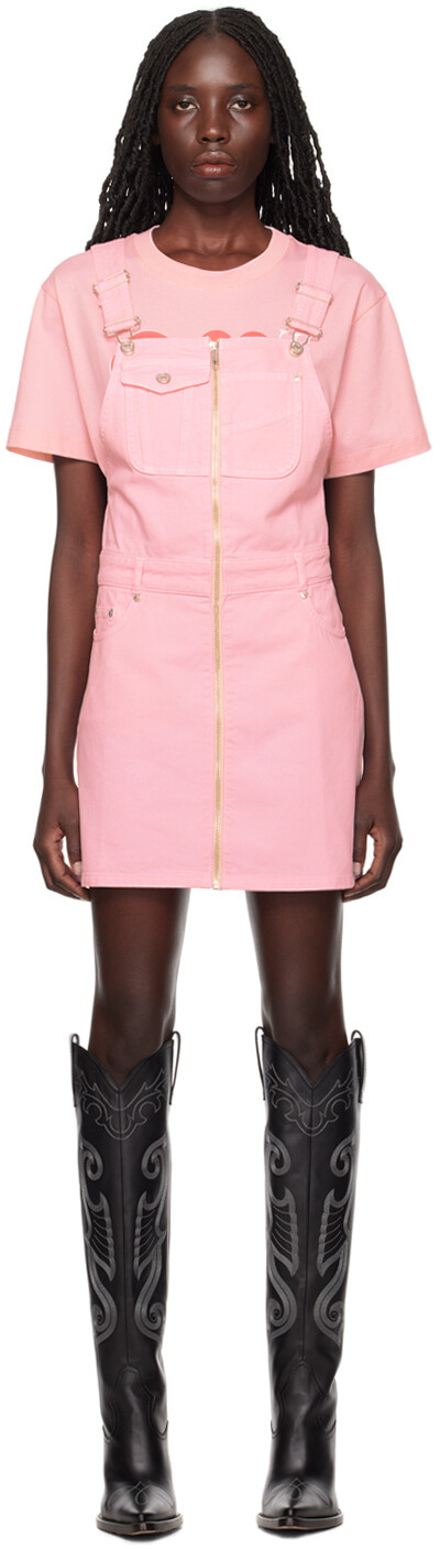 Розовое джинсовое мини-платье с карманами Moschino Jeans, Розовый, Розовое джинсовое мини-платье с карманами Moschino Jeans
Розовое джинсовое мини-платье с карманами Moschino Jeans, Розовый, Розовое джинсовое мини-платье с карманами Moschino Jeans