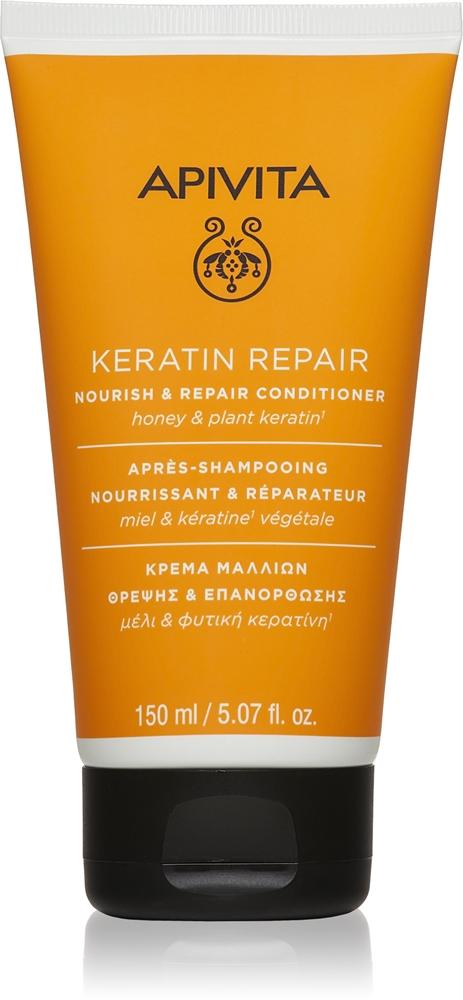 Восстанавливающий кондиционер Keratin Repair для сухих и поврежденных волос Apivita, 150 мл
Восстанавливающий кондиционер Keratin Repair для сухих и поврежденных волос Apivita, 150 мл