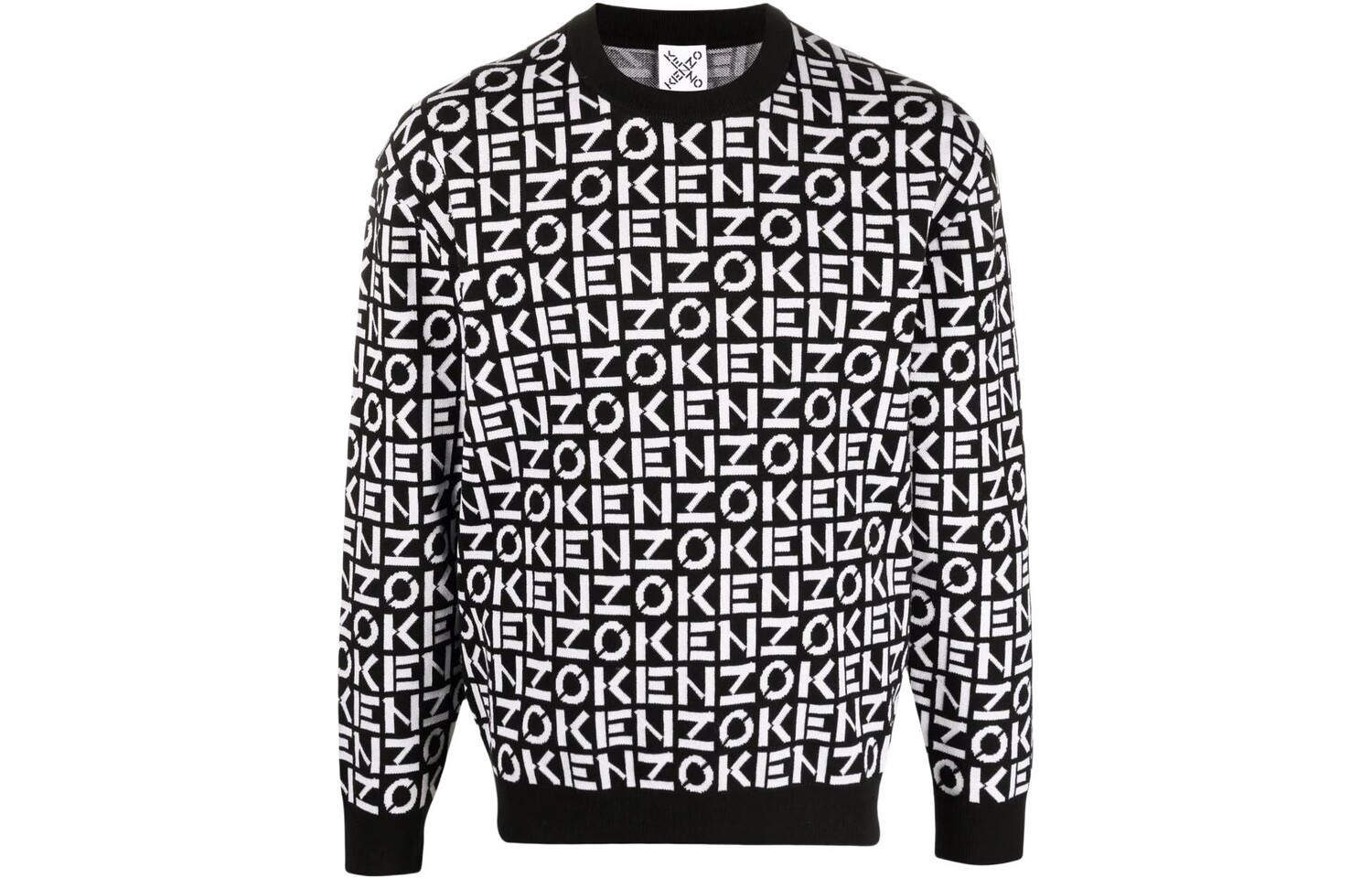 Свитер мужской Kenzo SS22 Sport Monogram, черный / белый
Свитер мужской Kenzo SS22 Sport Monogram, черный / белый
