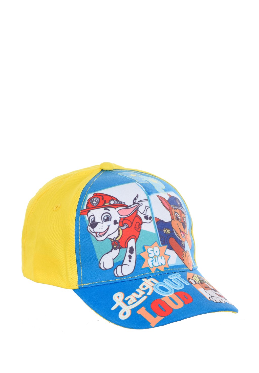 Бейсболка PAW PATROL, желтый
Бейсболка PAW PATROL, желтый