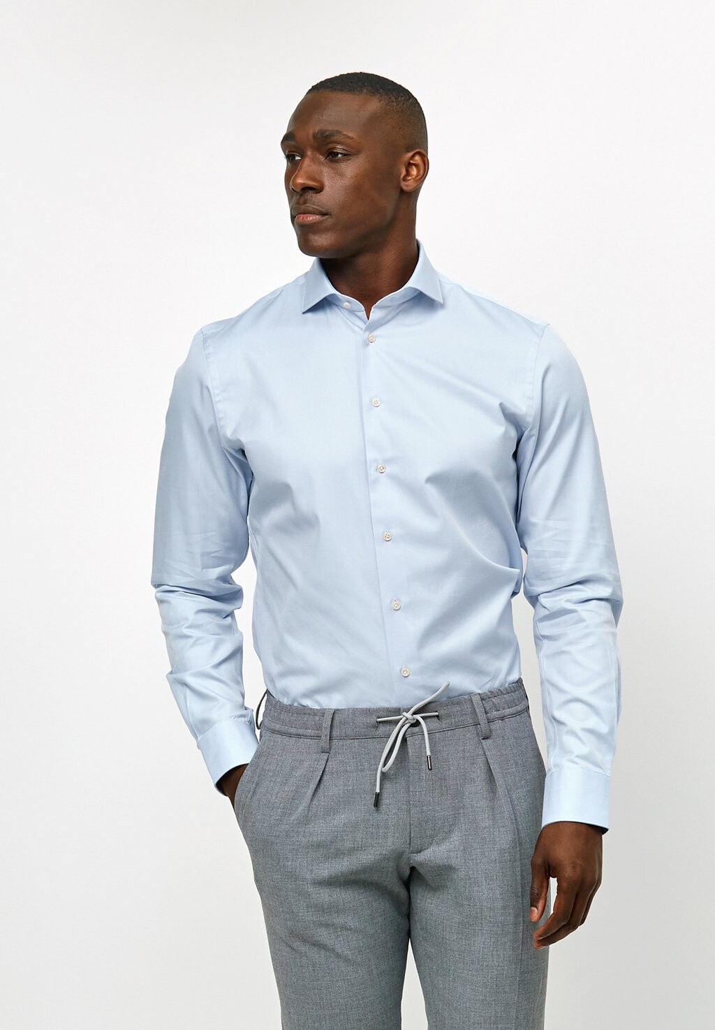 Элегантная рубашка PROFUOMO, синий
Элегантная рубашка PROFUOMO, синий