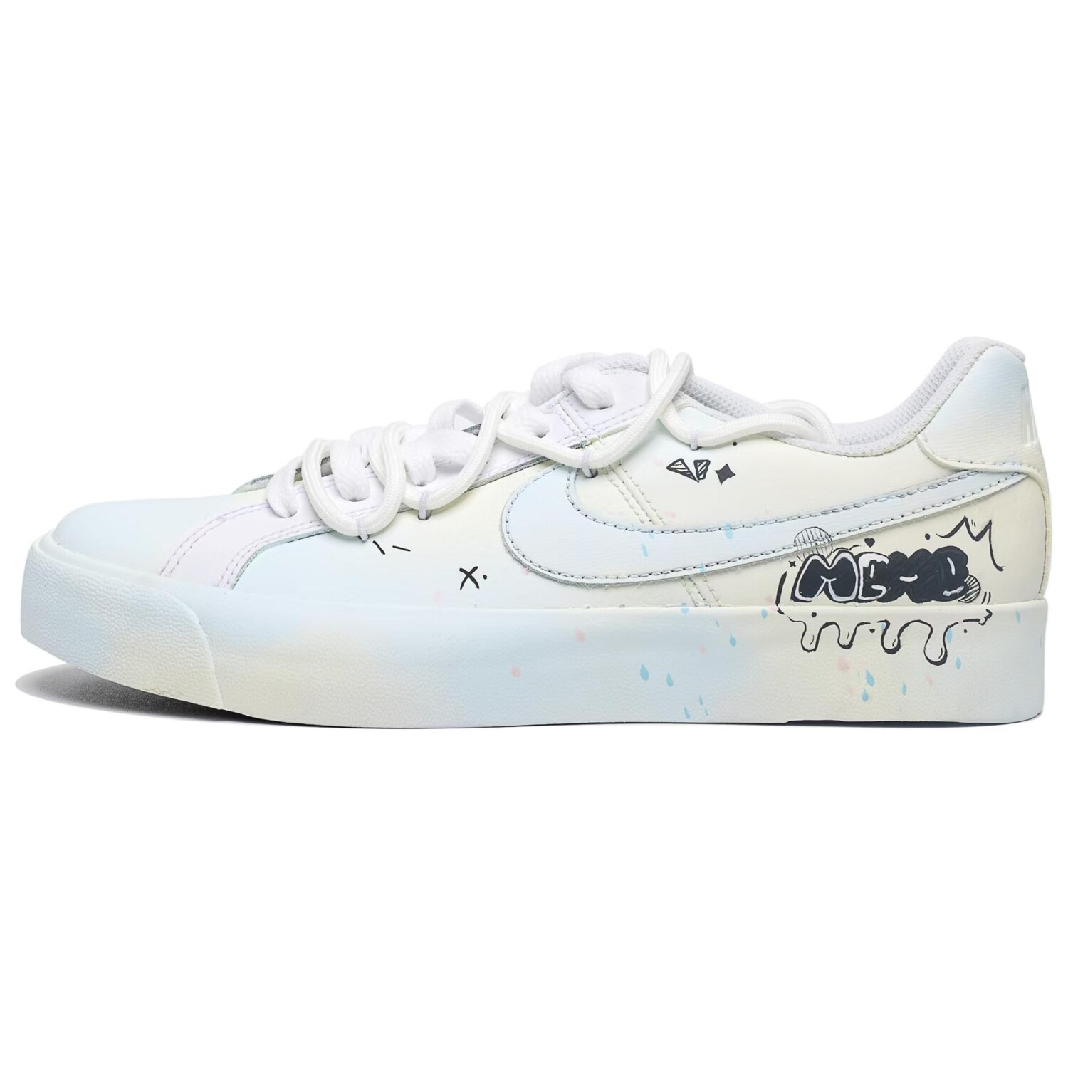 Кроссовки Nike Court Royale Skateboarding Shoes Unisex Low-top Beige/ Blue, бежевый/синий
Кроссовки Nike Court Royale Skateboarding Shoes Unisex Low-top Beige/ Blue, бежевый/синий