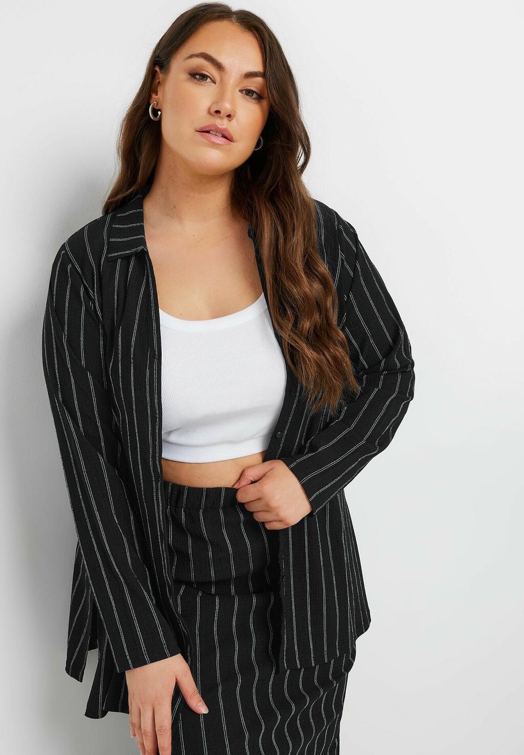 Блуза Yours Clothing, антрацит
Блуза Yours Clothing, антрацит