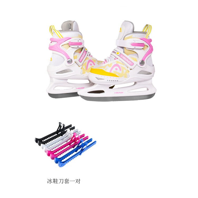 HEAD Детские коньки для фигурного катания для начинающих, регулируемые, для девочек, розово-белые + набор, размер M (31-36), длина стопы 18.5-22 см
HEAD Детские коньки для фигурного катания для начинающих, регулируемые, для девочек, розово-белые + набор, размер M (31-36), длина стопы 18.5-22 см