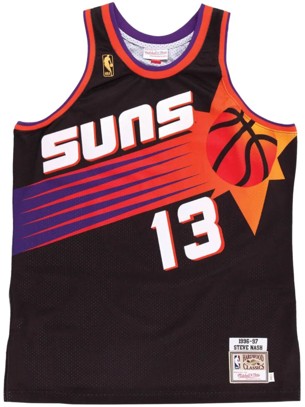 Топ NBA Phoenix Suns 96-97 Steve Nash Mitchell & Ness, черный
Топ NBA Phoenix Suns 96-97 Steve Nash Mitchell & Ness, черный