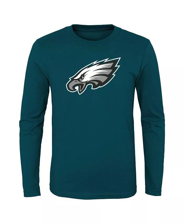 Футболка с длинными рукавами и основным логотипом Big Boys and Girls Midnight Green Philadelphia Eagles Outerstuff, зеленый
Футболка с длинными рукавами и основным логотипом Big Boys and Girls Midnight Green Philadelphia Eagles Outerstuff, зеленый