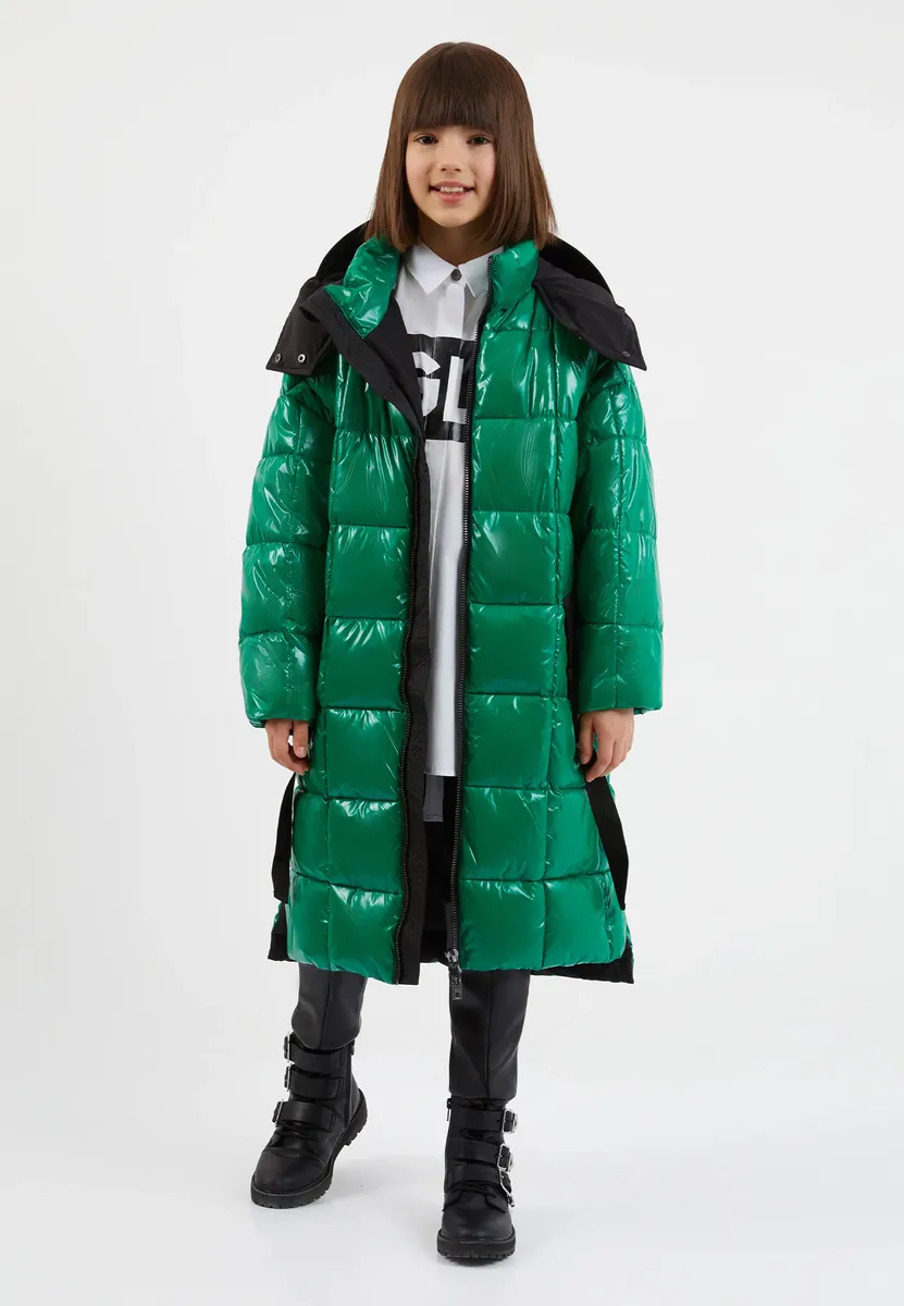 Гулливер полупальто с капюшоном Gulliver, зеленый
Гулливер полупальто с капюшоном Gulliver, зеленый