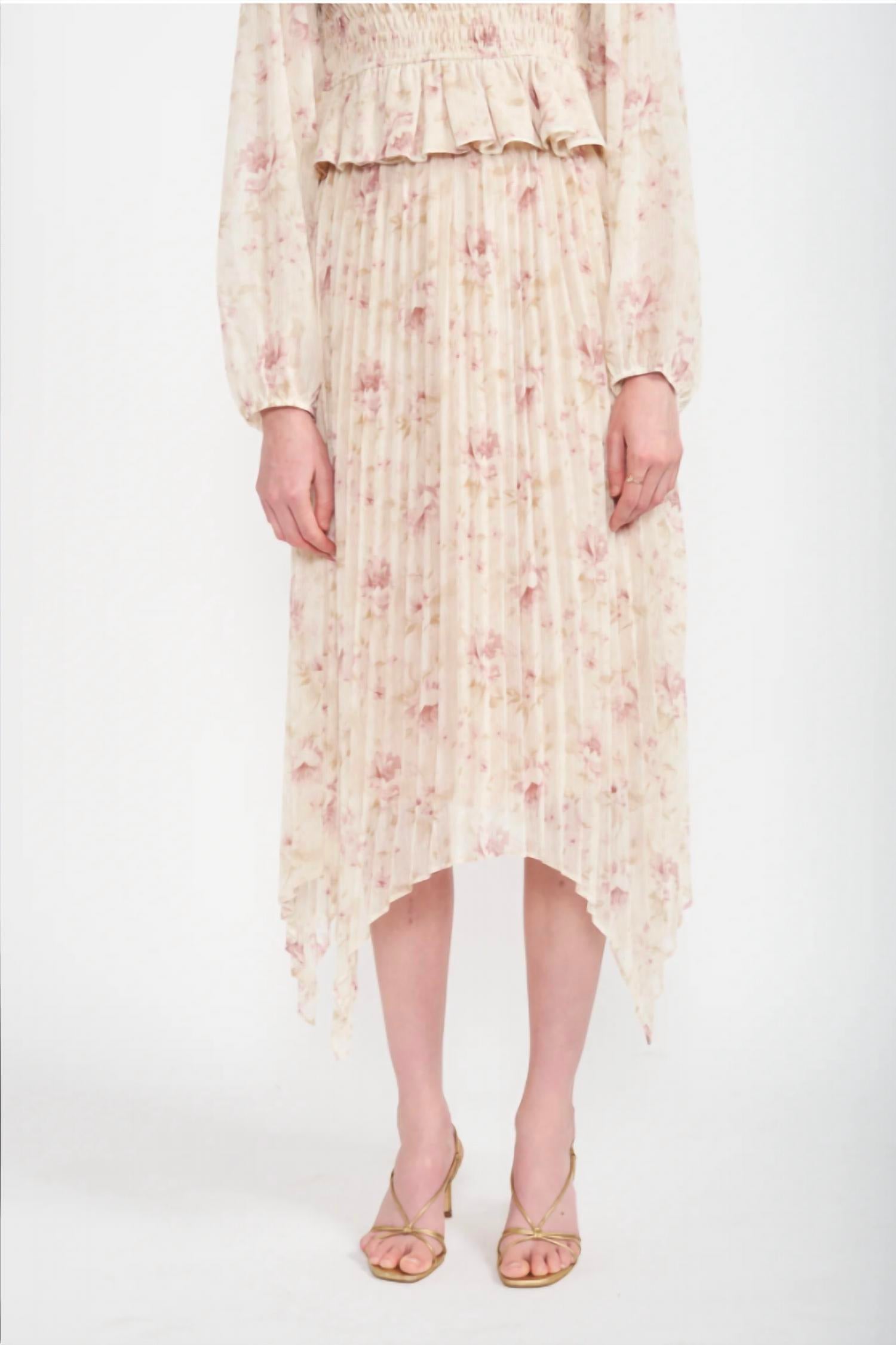 Юбка-плиссе Kika розового цвета En Saison
Юбка-плиссе Kika розового цвета En Saison