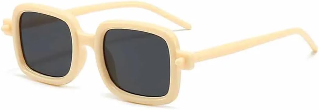 Модные женские солнцезащитные очки в маленькой квадратной оправе, роскошные мужские винтажные солнцезащитные очки для активного отдыха и путешествий с защитой от УФ-излучения UV400 TVTBBVV, Beige Gray
Модные женские солнцезащитные очки в маленькой квадратной оправе, роскошные мужские винтажные солнцезащитные очки для активного отдыха и путешествий с защитой от УФ-излучения UV400 TVTBBVV, Beige Gray