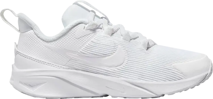 Кроссовки Star Runner 4 PS 'Triple White', белый
Кроссовки Star Runner 4 PS 'Triple White', белый