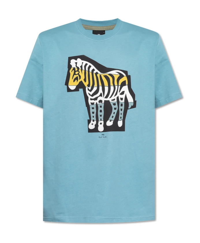 Футболка с ярким принтом Ps By Paul Smith, синий
Футболка с ярким принтом Ps By Paul Smith, синий