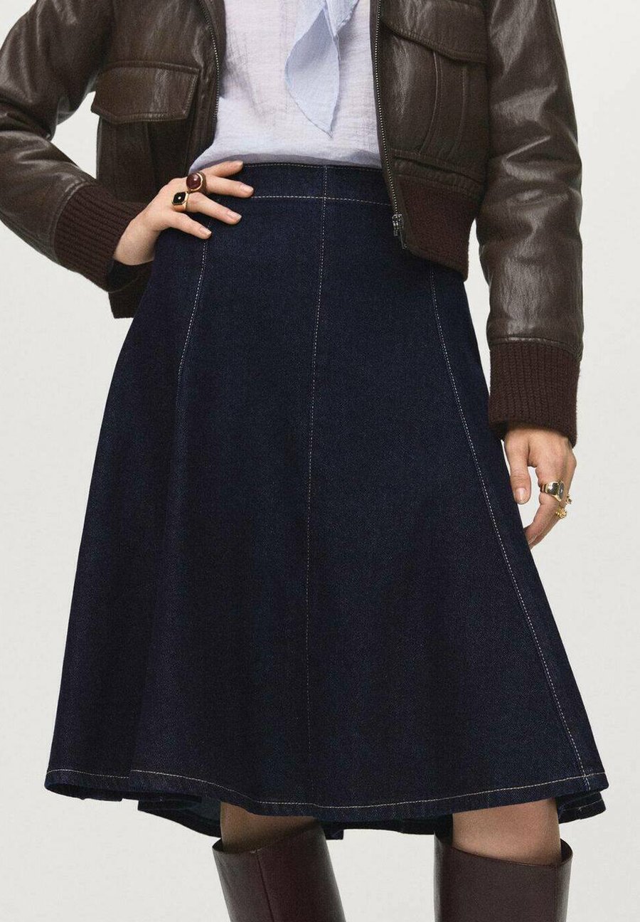 Юбка Mango A-line skirt, Dark-Blue Denim
Юбка Mango A-line skirt, Dark-Blue Denim
