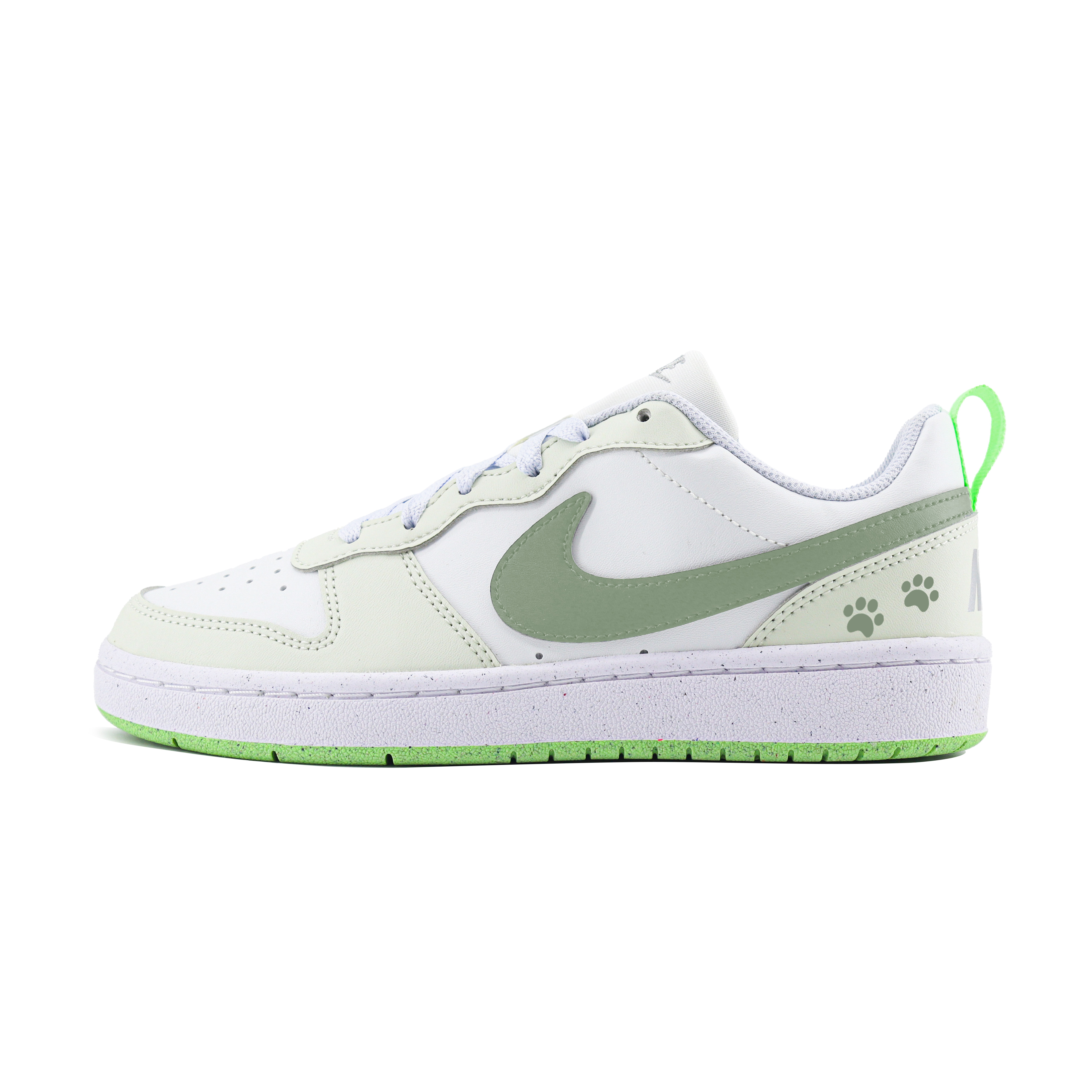 Детские кроссовки для скейтбординга Court Borough Forest с нескользящей подошвой и износостойкими подошвами для подростков Nike, белый/зеленый
Детские кроссовки для скейтбординга Court Borough Forest с нескользящей подошвой и износостойкими подошвами для подростков Nike, белый/зеленый