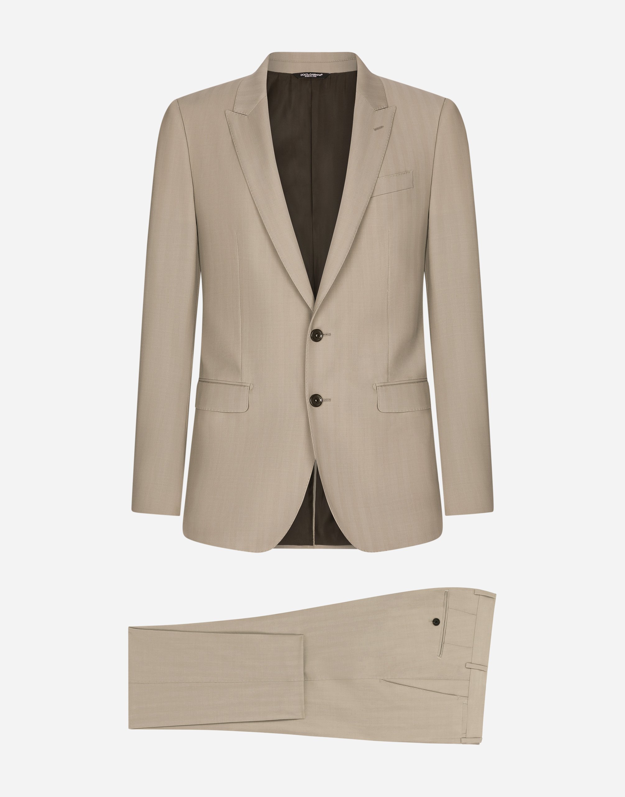 Однобортный костюм в тонкую полоску кроя martini Dolce & Gabbana, бежевый
Однобортный костюм в тонкую полоску кроя martini Dolce & Gabbana, бежевый