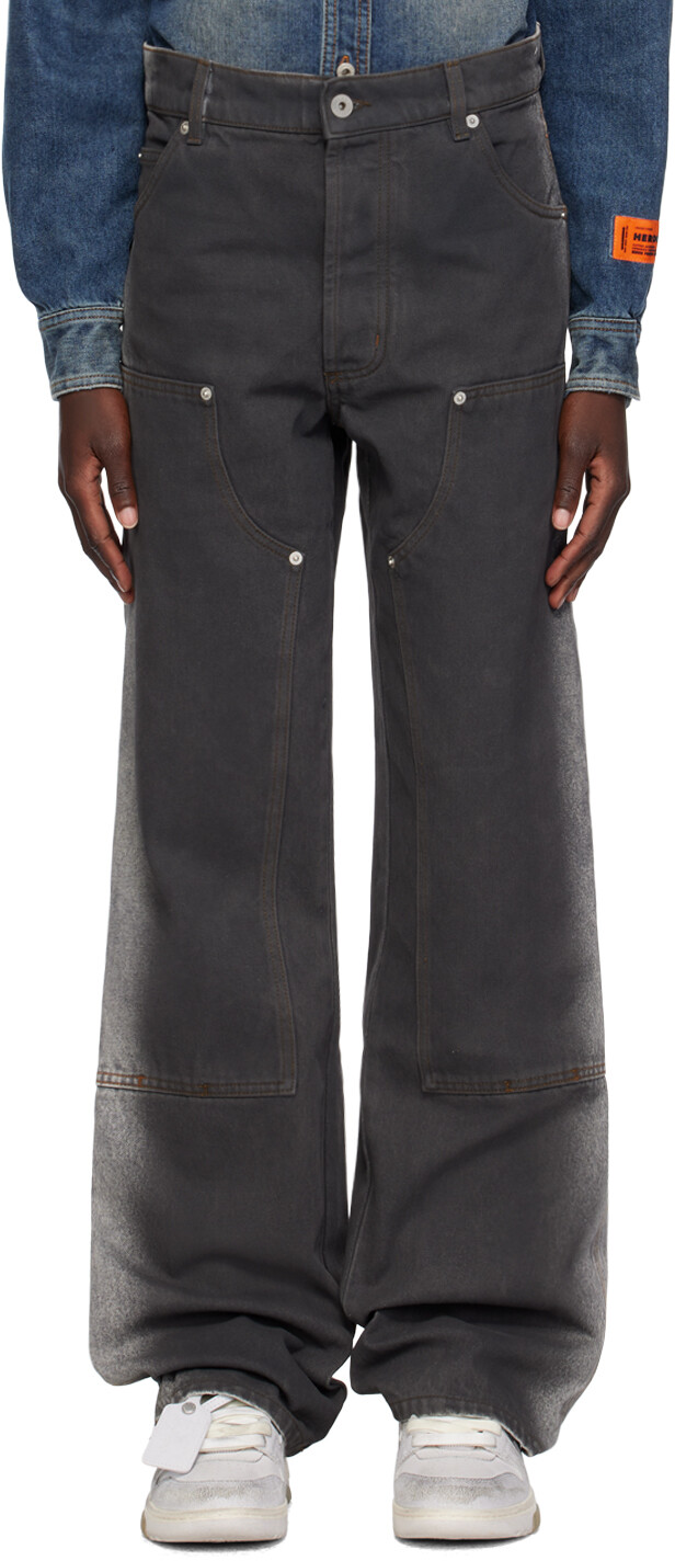 Черные джинсы с градиентом Heron Preston
Черные джинсы с градиентом Heron Preston