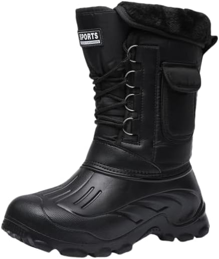 Мужские сапоги Duck, Водонепроницаемая оболочка, Зимние сапоги с утеплителем и меховой подкладкой Azttoztto, черный
Мужские сапоги Duck, Водонепроницаемая оболочка, Зимние сапоги с утеплителем и меховой подкладкой Azttoztto, черный