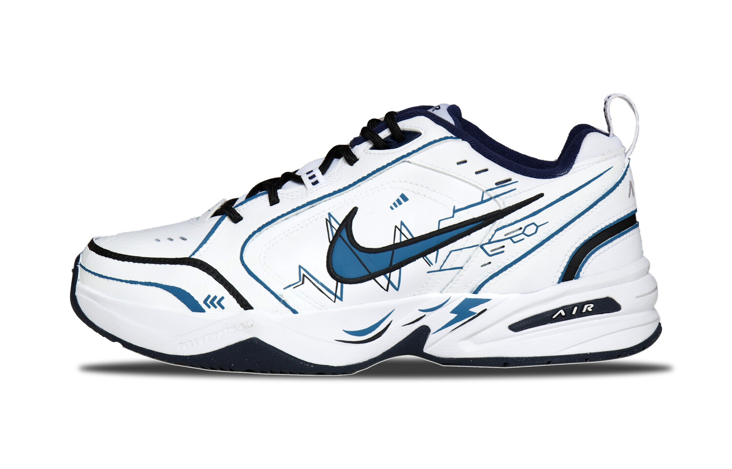 Кроссовки Air Monarch 4 Chunky унисекс с низким верхом белого/синего цвета Nike, белый
Кроссовки Air Monarch 4 Chunky унисекс с низким верхом белого/синего цвета Nike, белый