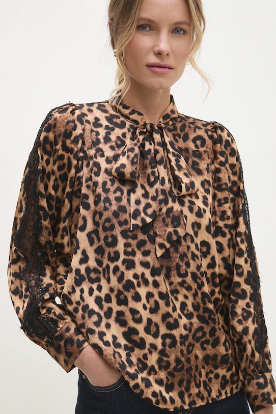 Блузка Answear.Lab, коричневый 
Блузка Answear.Lab, коричневый