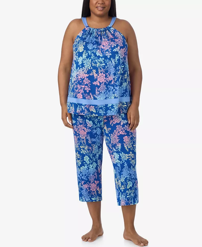 Укороченный пижамный комплект без рукавов больших размеров Ellen Tracy, мультиколор
Укороченный пижамный комплект без рукавов больших размеров Ellen Tracy, мультиколор