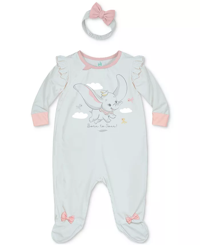 Комплект для девочек из комбинезона с ножками и повязки на голову Dumbo, 2 предмета Disney, синий
Комплект для девочек из комбинезона с ножками и повязки на голову Dumbo, 2 предмета Disney, синий