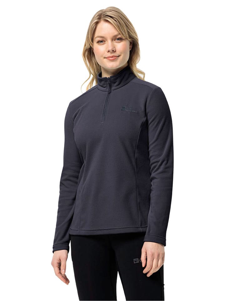 Jack Wolfskin Флисовый пуловер «Taunus» антрацитового цвета
Jack Wolfskin Флисовый пуловер «Taunus» антрацитового цвета