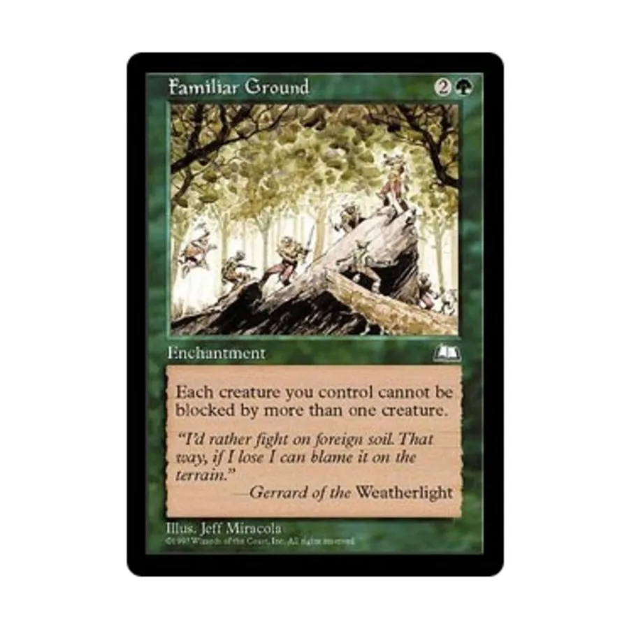 CCG Знакомая земля (U), MTG - Weatherlight
CCG Знакомая земля (U), MTG - Weatherlight