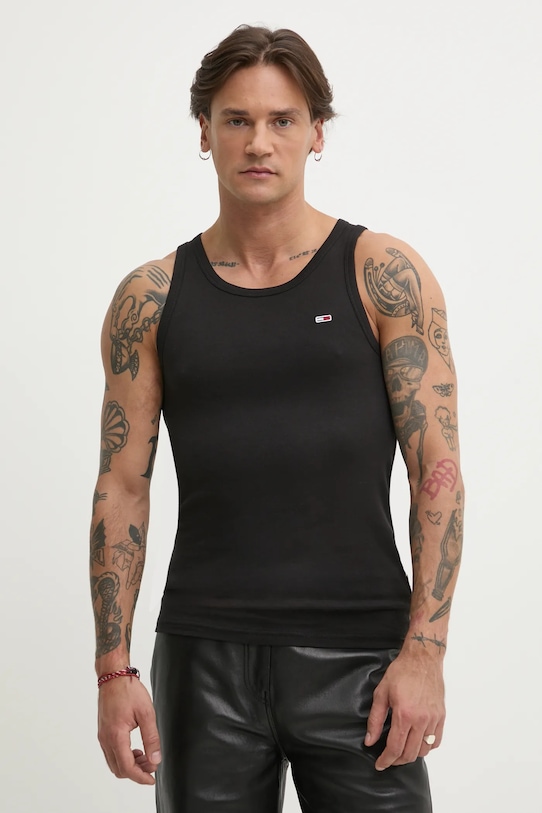 Хлопковая футболка 2 шт Tommy Jeans, черный
Хлопковая футболка 2 шт Tommy Jeans, черный