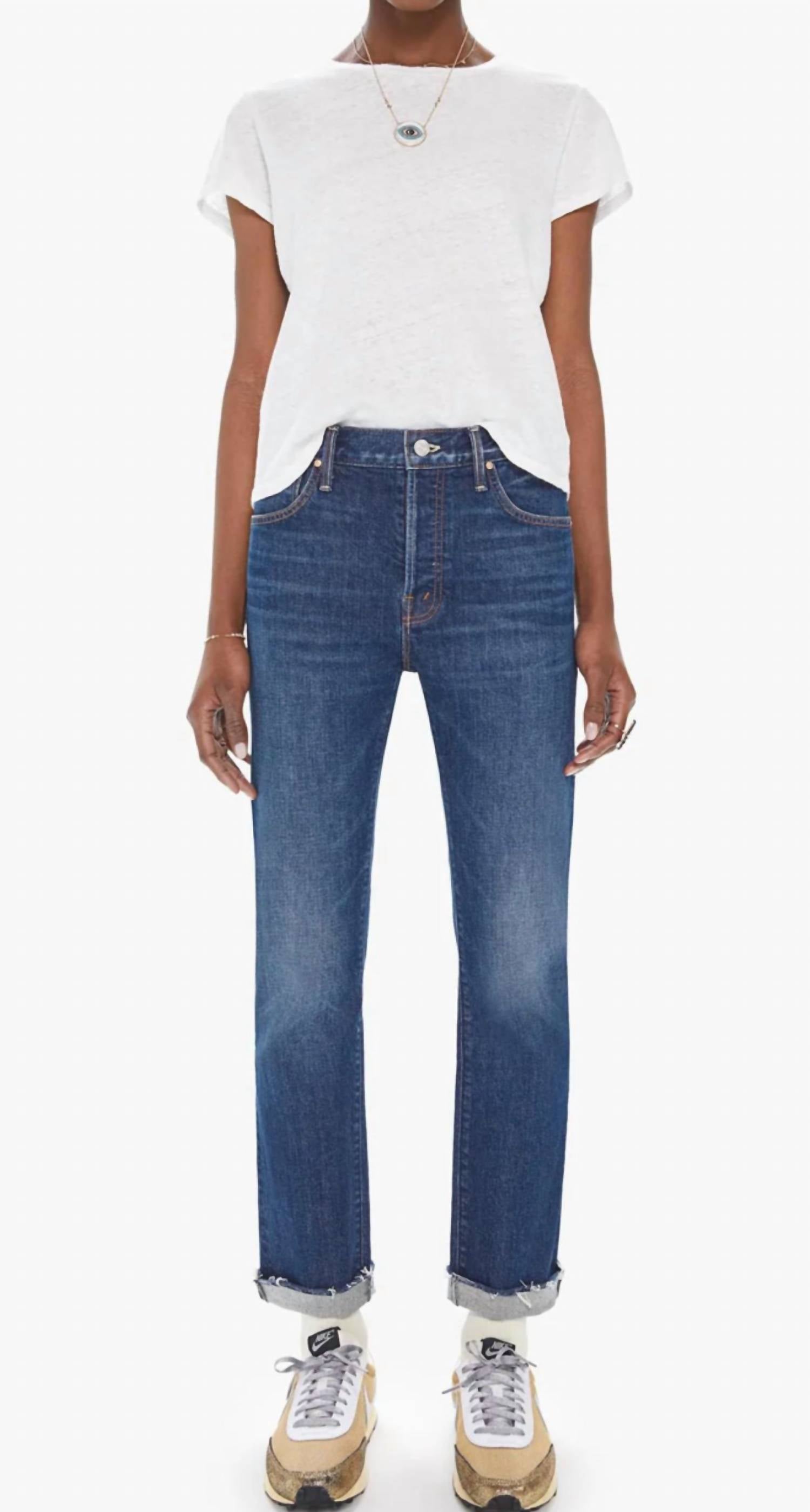 Джинсы Scrapper Cuff Ankle Fray с потертостями в Lets Wine About It Mother
Джинсы Scrapper Cuff Ankle Fray с потертостями в Lets Wine About It Mother