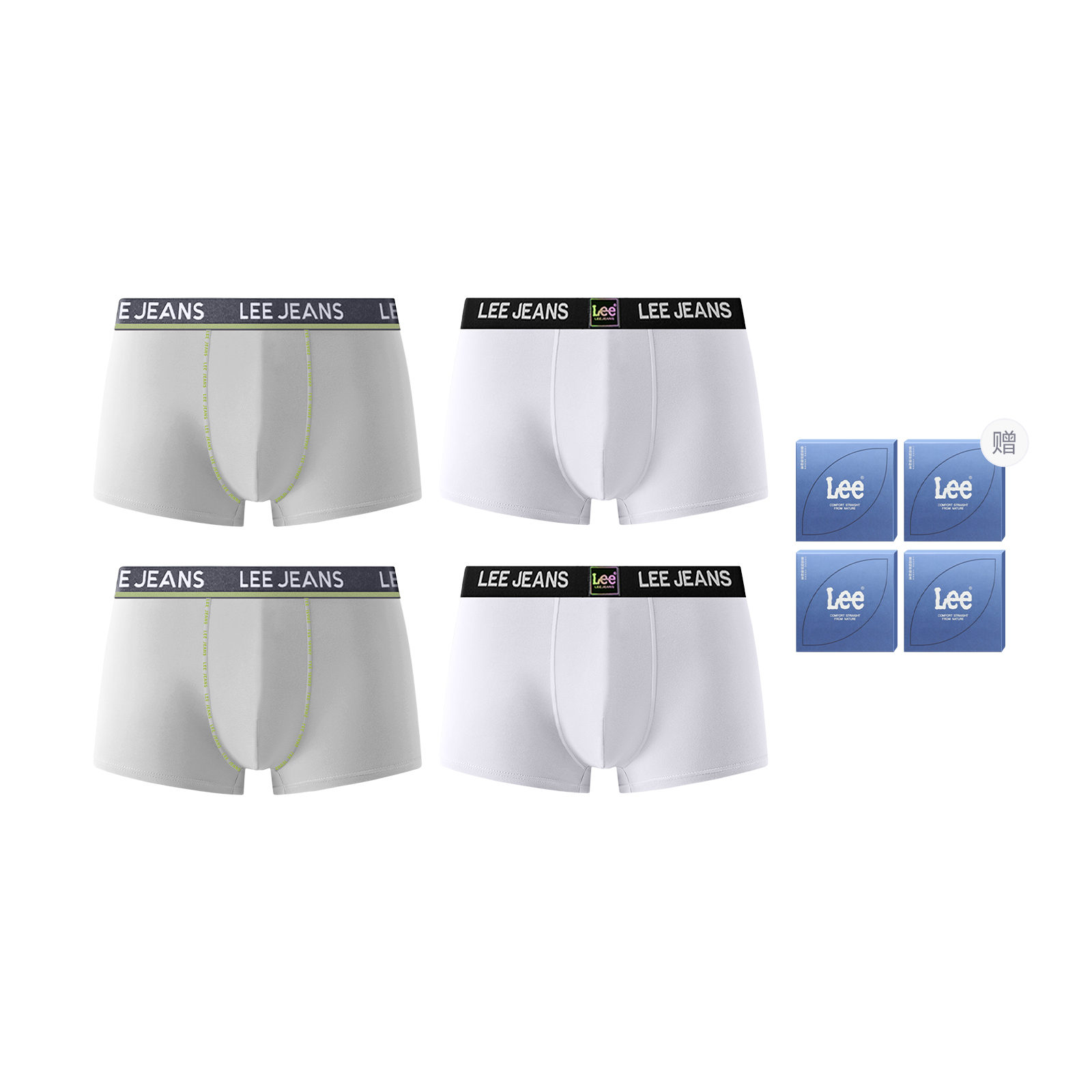 Sunset 3.0 трусы мужские подарочный набор из 4 штук Lee, светло-серый
Sunset 3.0 трусы мужские подарочный набор из 4 штук Lee, светло-серый