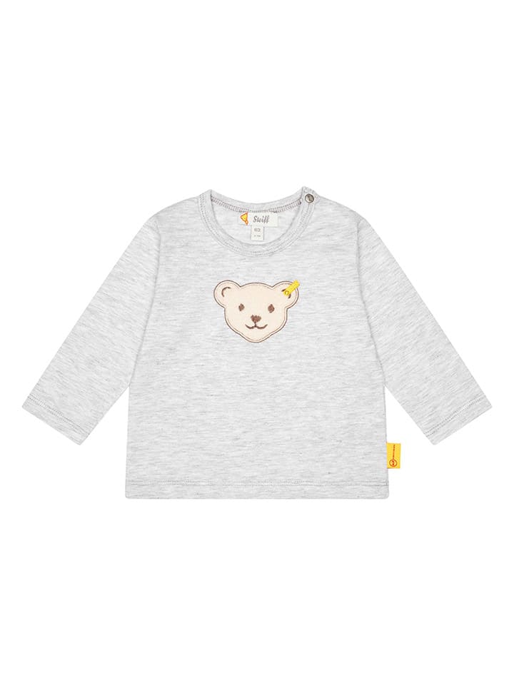 Рубашка с длинным рукавом Steiff, светло-серый
Рубашка с длинным рукавом Steiff, светло-серый