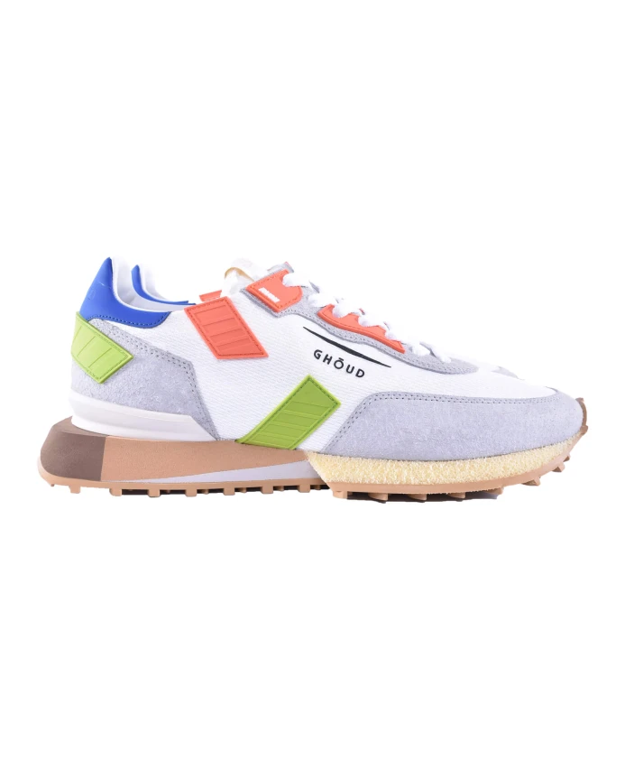 Геометрические сетчатые кроссовки с кожаными деталями Ghoud, мультиколор
Геометрические сетчатые кроссовки с кожаными деталями Ghoud, мультиколор