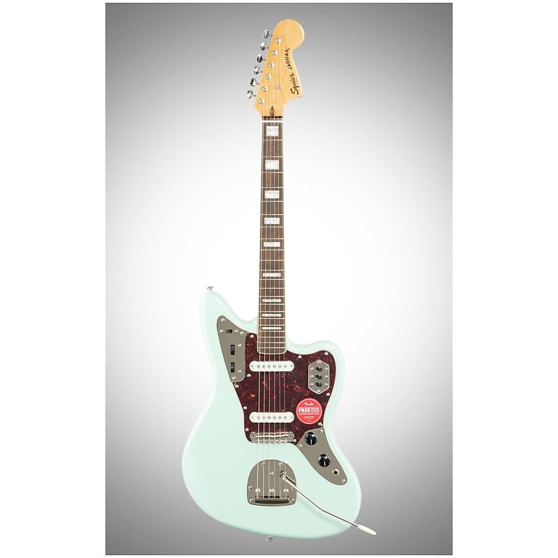 Электрогитара Squier Classic Vibe '70s Jaguar Electric Guitar, with Laurel Fingerboard, Surf Green
Электрогитара Squier Classic Vibe '70s Jaguar Electric Guitar, with Laurel Fingerboard, Surf Green