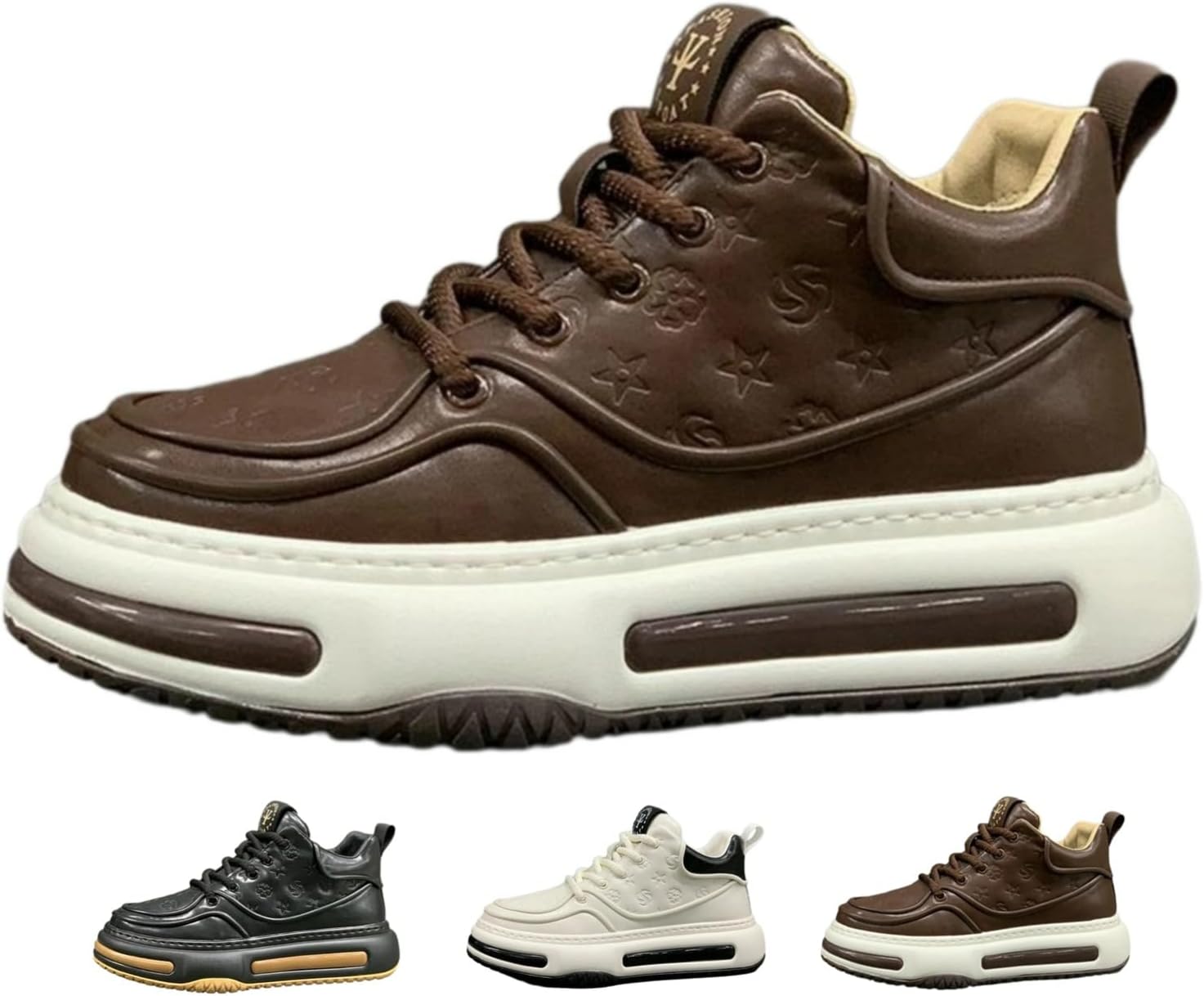 Модные элегантные кроссовки на платформе MACEFIL для мужчин, комфортные, прочные, для повседневной носки, работы в офисе и тренировок, коричневый
Модные элегантные кроссовки на платформе MACEFIL для мужчин, комфортные, прочные, для повседневной носки, работы в офисе и тренировок, коричневый