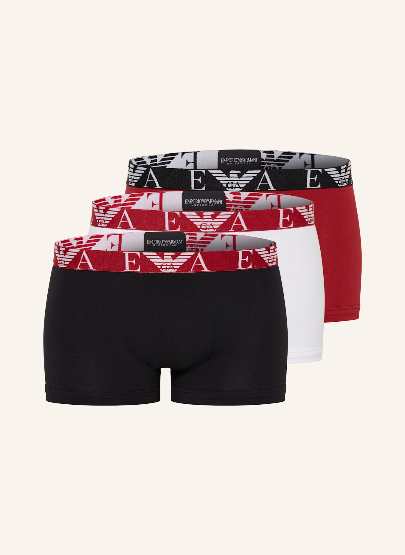 Комплект из 3 пар трусов-боксеров Emporio Armani, мультиколор
Комплект из 3 пар трусов-боксеров Emporio Armani, мультиколор
