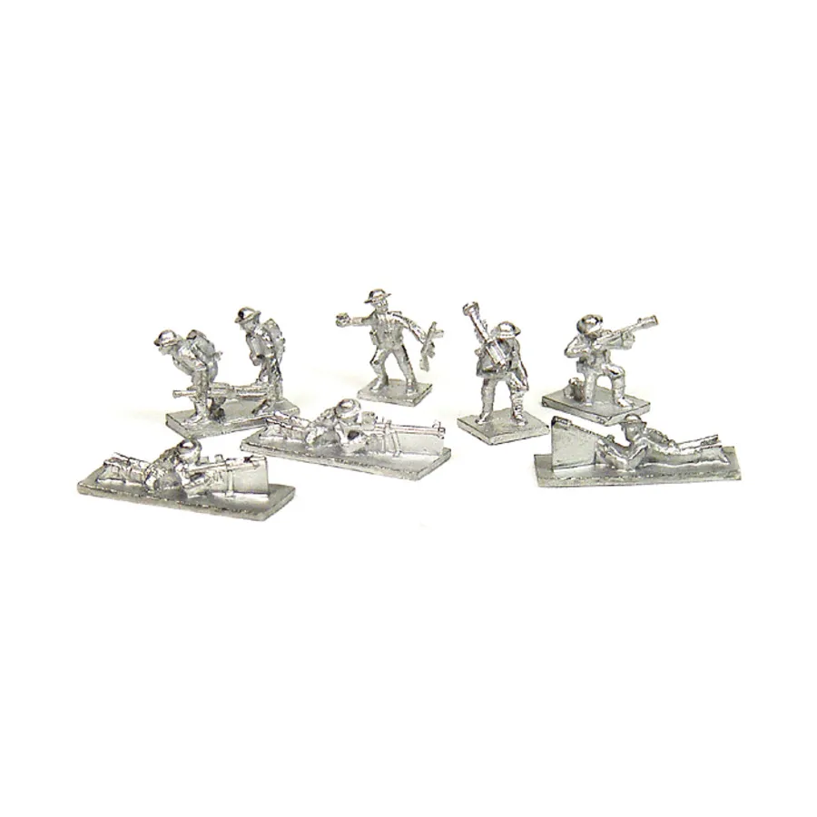 Легкое противотанковое оружие, WWII Micro Armour - United Kingdom - Infantry (1:285)
Легкое противотанковое оружие, WWII Micro Armour - United Kingdom - Infantry (1:285)