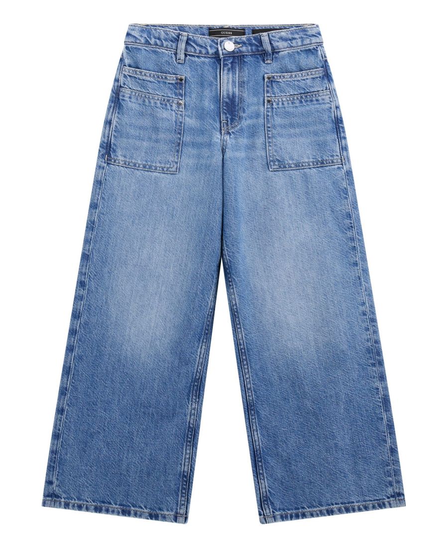 Джинсы-палаццо для девочек 7-16 лет GUESS, Blue
Джинсы-палаццо для девочек 7-16 лет GUESS, Blue