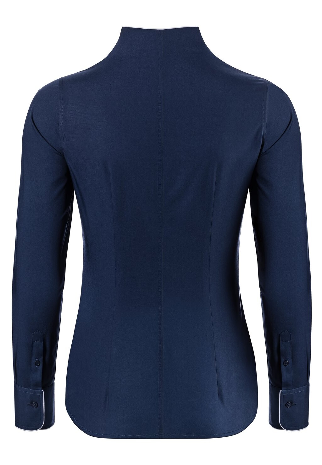 Блузка на пуговицах LEICHT TAILLIERT Vincenzo Boretti, синий 
Блузка на пуговицах LEICHT TAILLIERT Vincenzo Boretti, синий