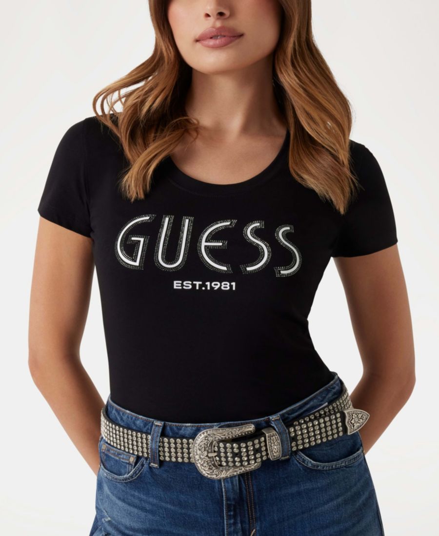 Женская футболка с коротким рукавом и круглым вырезом, с логотипом GUESS, Jet Black A996, Черный, Женская футболка с коротким рукавом и круглым вырезом, с логотипом GUESS, Jet Black A996
Женская футболка с коротким рукавом и круглым вырезом, с логотипом GUESS, Jet Black A996, Черный, Женская футболка с коротким рукавом и круглым вырезом, с логотипом GUESS, Jet Black A996