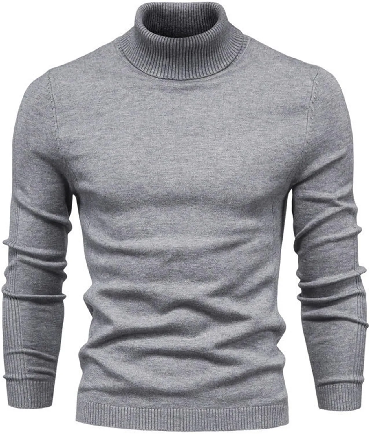 Мужской водолазка Slim Fit легкий пуловер
Мужской водолазка Slim Fit легкий пуловер