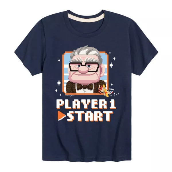 Футболка с рисунком Карла для мальчиков 8-20 лет, игрок 1 Disney, синий
Футболка с рисунком Карла для мальчиков 8-20 лет, игрок 1 Disney, синий