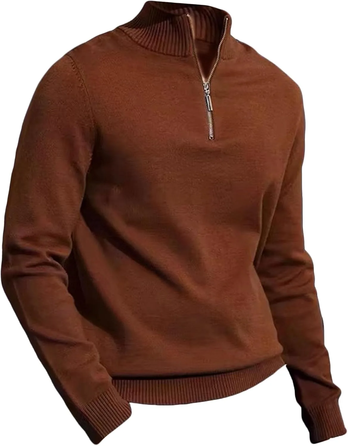 Мужской свитер с воротником-стойкой Slim Fit на четверть молнии Maiyifu-GJ
Мужской свитер с воротником-стойкой Slim Fit на четверть молнии Maiyifu-GJ