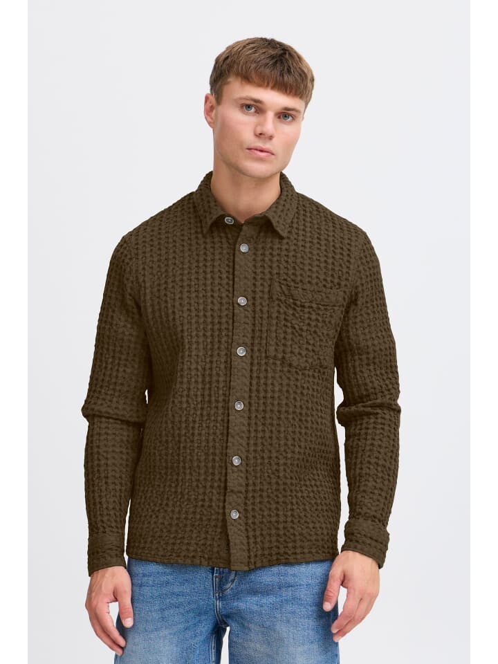 Рубашка с длинным рукавом !SOLID, коричневый
Рубашка с длинным рукавом !SOLID, коричневый