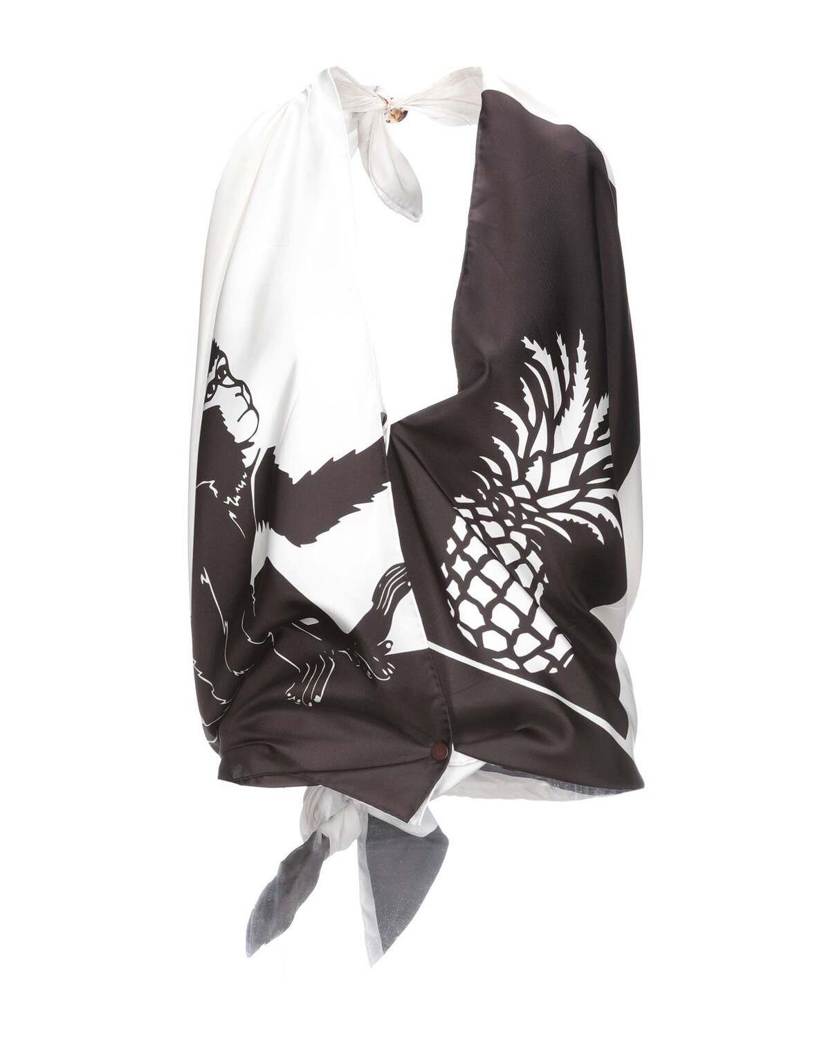 Топ Bottega Veneta, темно-коричневый
Топ Bottega Veneta, темно-коричневый