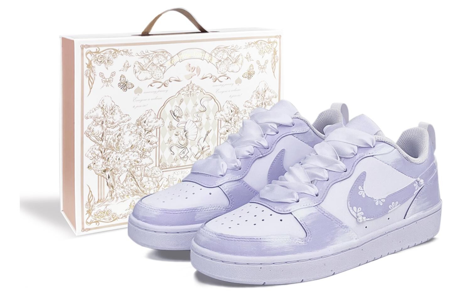 Кроссовки для скейтбординга Court Borough Series женские, низкие, белый/фиолетовый Nike
Кроссовки для скейтбординга Court Borough Series женские, низкие, белый/фиолетовый Nike