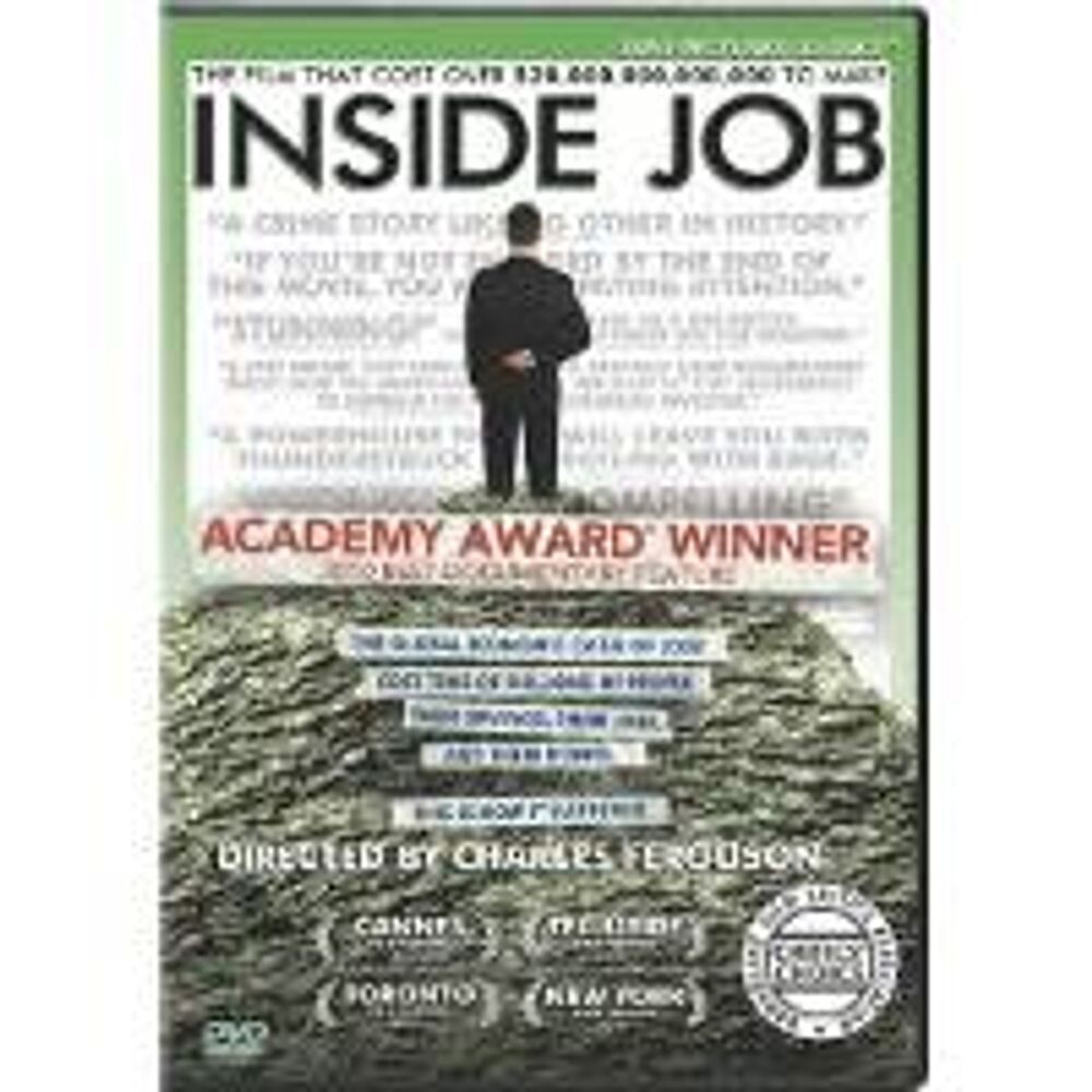 Диск DVD Inside Job 
Диск DVD Inside Job