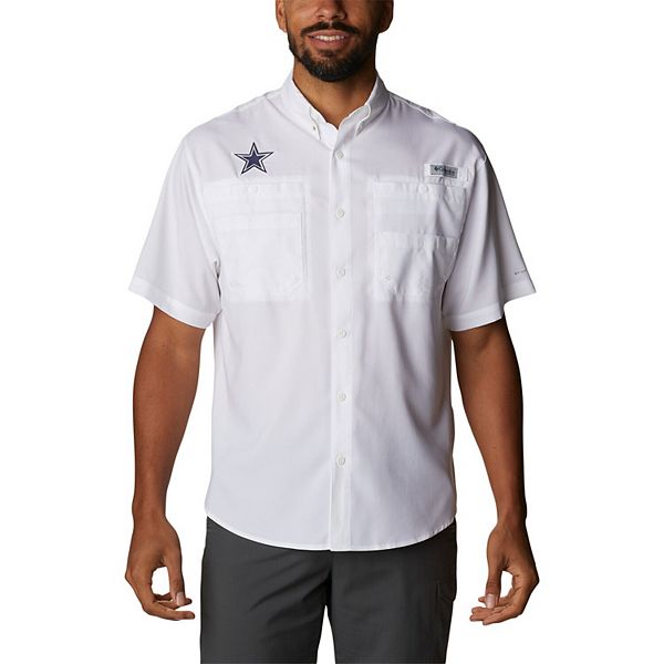 Мужская рубашка Columbia White Dallas Cowboys Tamiami Omni-Shade с коротким рукавом Unbranded
Мужская рубашка Columbia White Dallas Cowboys Tamiami Omni-Shade с коротким рукавом Unbranded