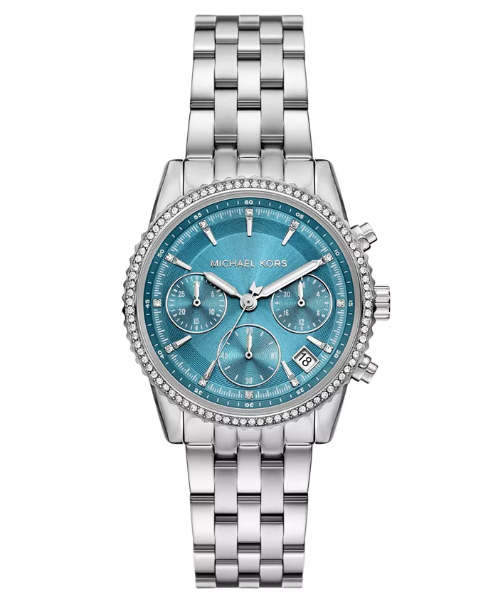 Женские часы Bryant Chronograph из нержавеющей стали серебристого оттенка, 35 мм Michael Kors
Женские часы Bryant Chronograph из нержавеющей стали серебристого оттенка, 35 мм Michael Kors